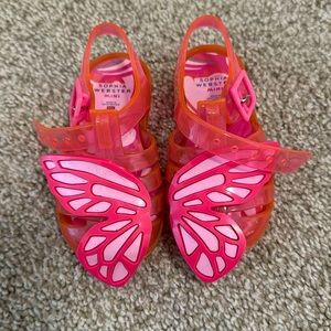 💯Authentic Sophia Webster Mini Butterfly Jelly Sandals Size UK 4 US 4.5 - Baby